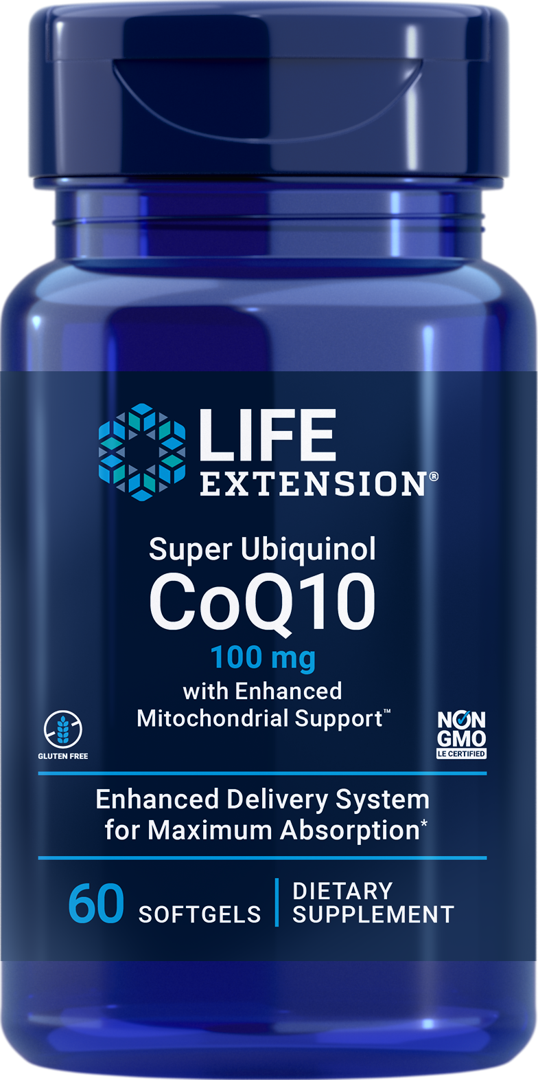 Super Ubiquinol CoQ10 with Enhanced Mitochondrial Support™